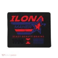 Ilona Maher Beast Beauty Brains 1996 Flag Mousepad thumb 0