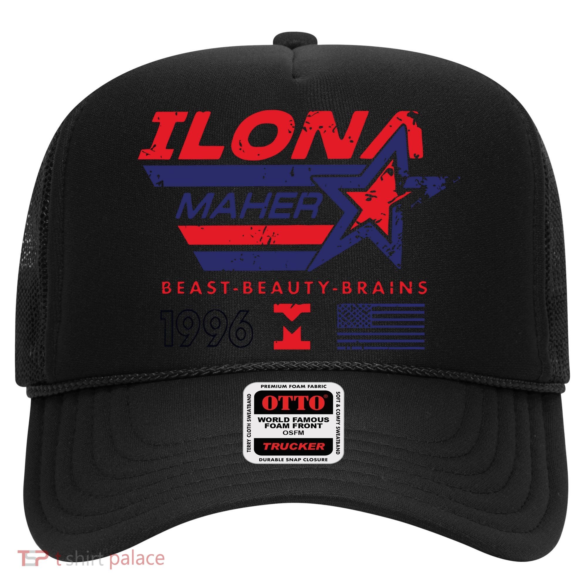 Ilona Maher Beast Beauty Brains 1996 Flag Hat