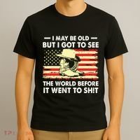 I May Be Old But I Got To See The World Before It Went To T-Shirt thumb 3