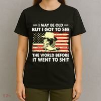 I May Be Old But I Got To See The World Before It Went To T-Shirt thumb 4