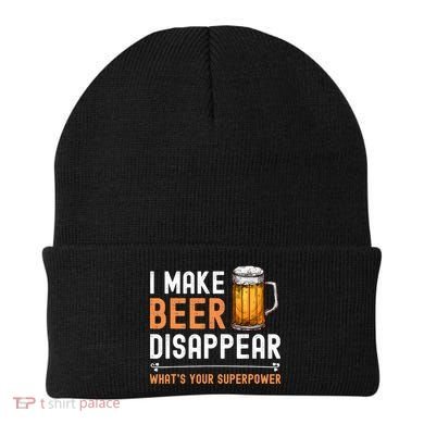 I Make Beer Disappear What's Your Superpower Funny Drinking Beanie