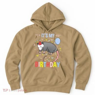 Its My Birthday Opossum Hoodie