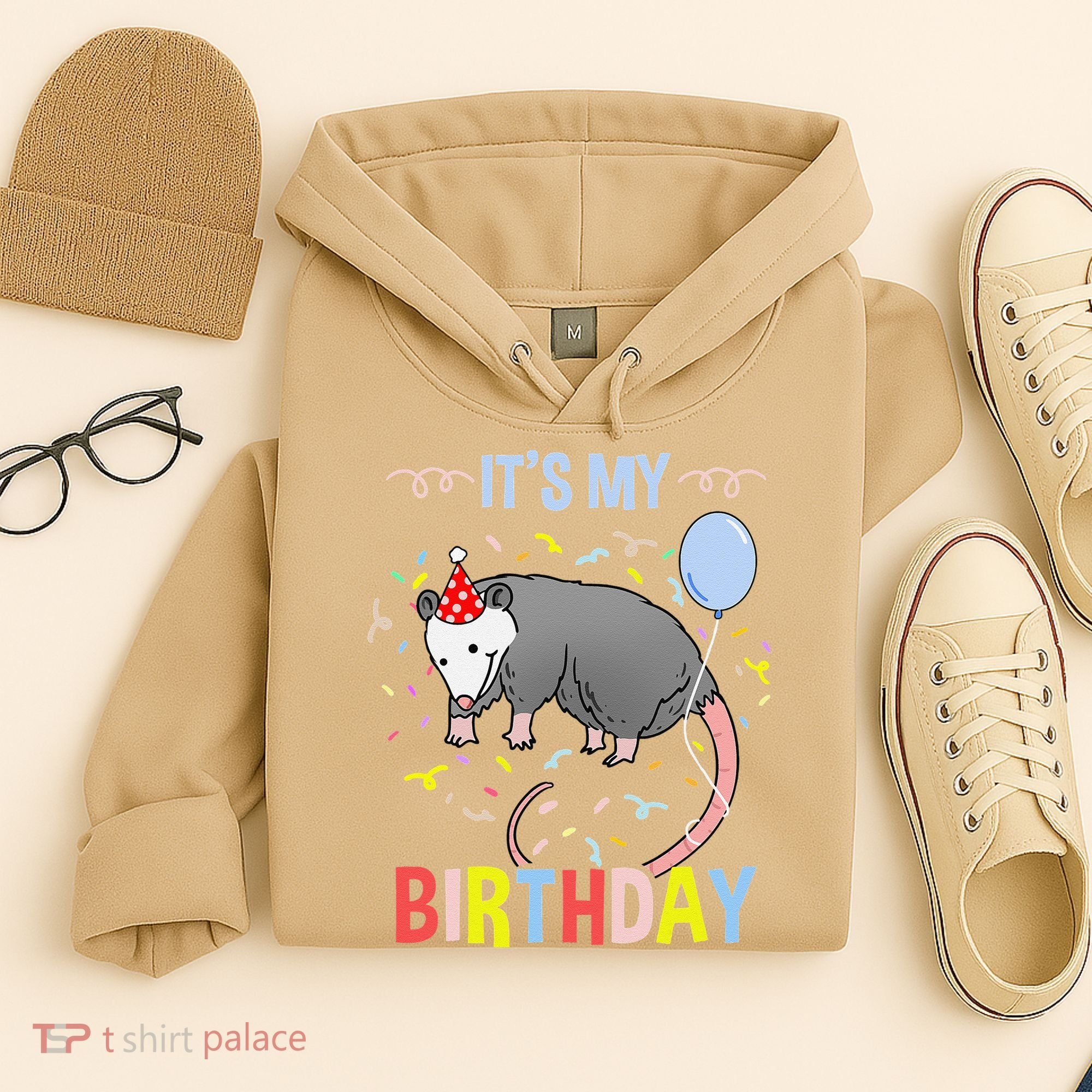 Its My Birthday Opossum Hoodie