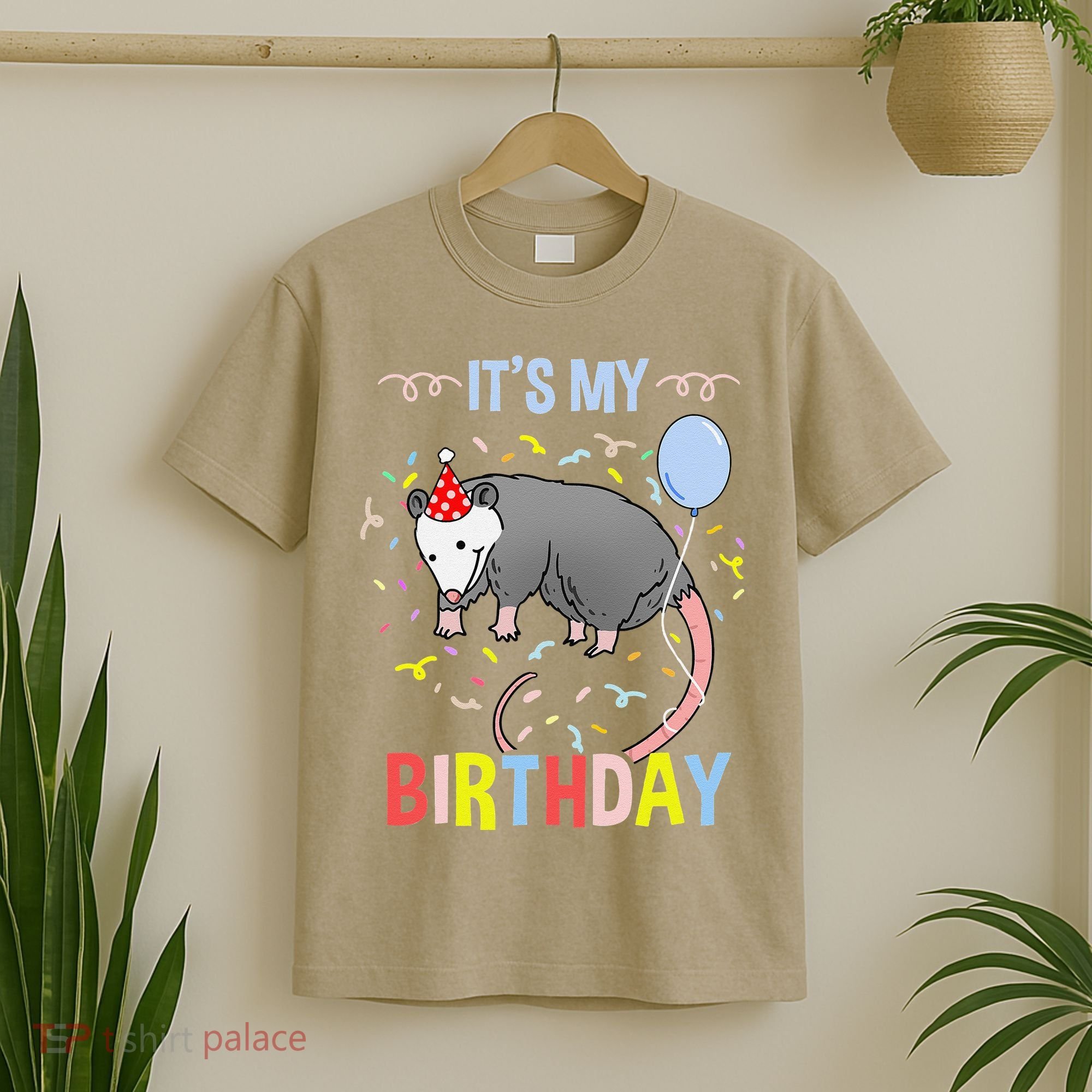 Its My Birthday Opossum T-Shirt