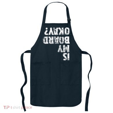 Is My Board Okay Funny Vintage Skateboarding Skater Apron