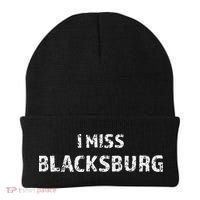 I Miss Blacksburg Cute Gift Virginia Va Love Beanie thumb 0