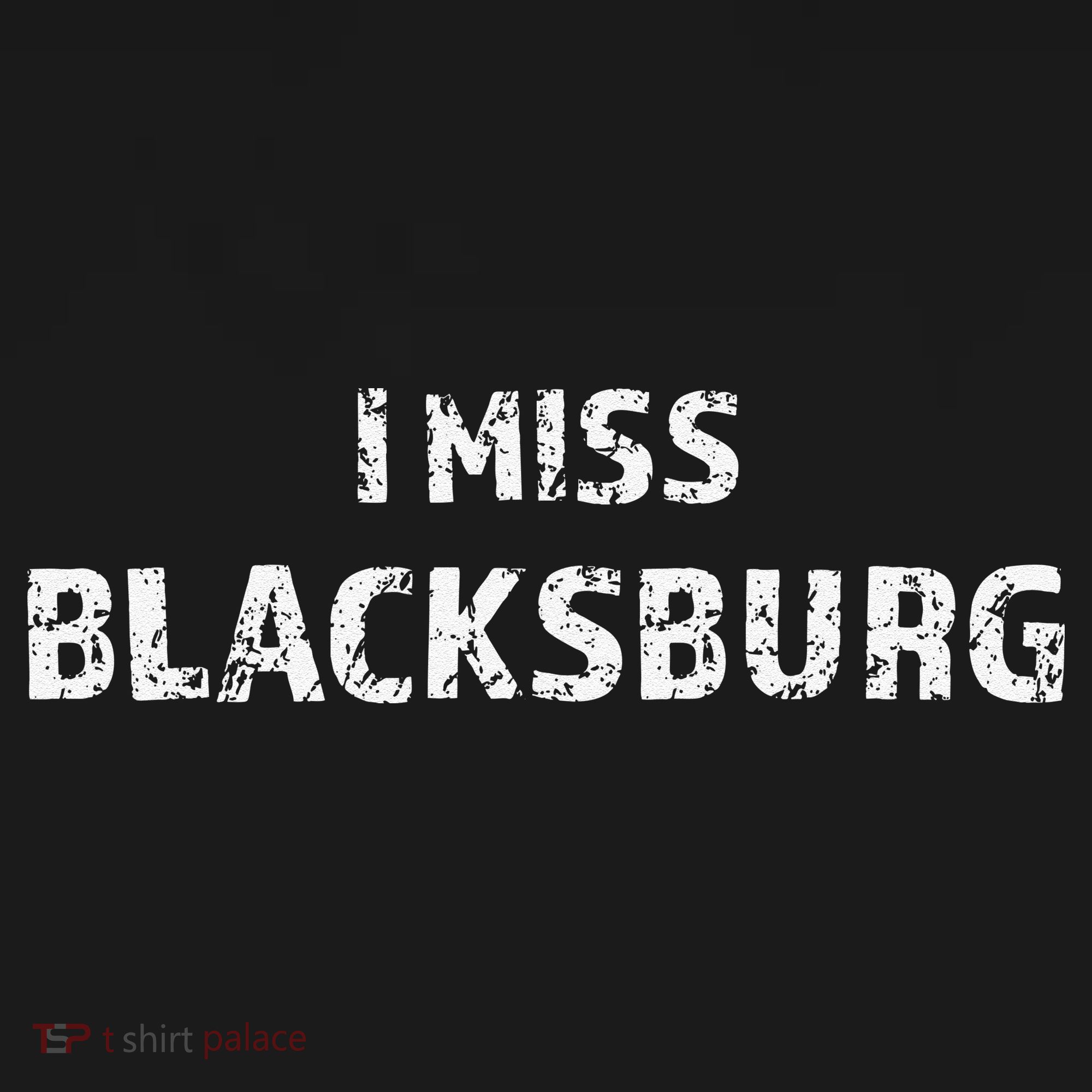 I Miss Blacksburg Cute Gift Virginia Va Love Women's Hoodie
