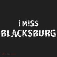 I Miss Blacksburg Cute Gift Virginia Va Love Golf Towel thumb 3