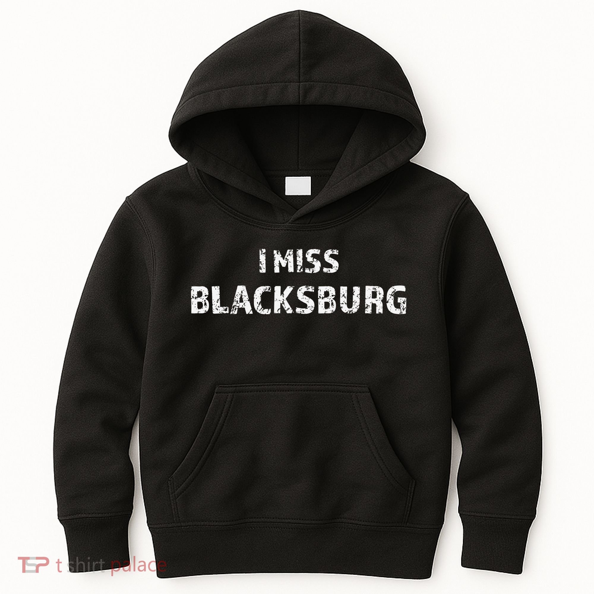 I Miss Blacksburg Cute Gift Virginia Va Love Kids Hoodie