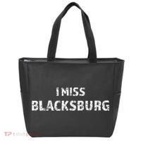 I Miss Blacksburg Cute Gift Virginia Va Love Tote Bag thumb 0