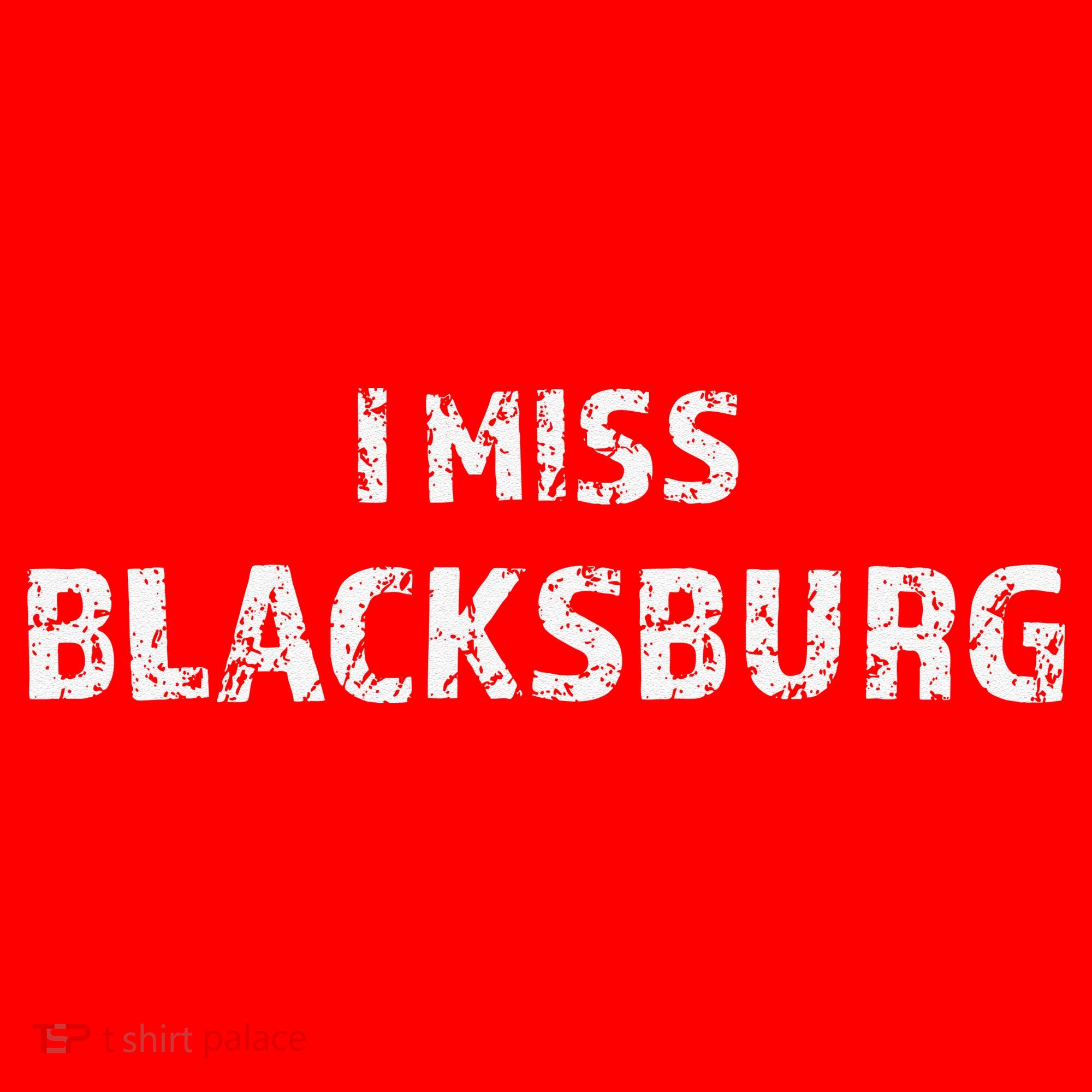 I Miss Blacksburg Cute Gift Virginia Va Love Santa Hat