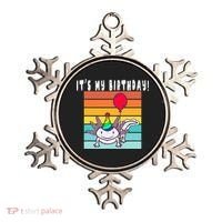 Its My Birthday Axolotl Party Hat & Balloon Ornament thumb 0