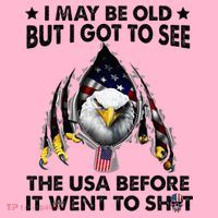 I May Be Old But I Got To See The Usa Before It Went To Shit Coaster thumb 2