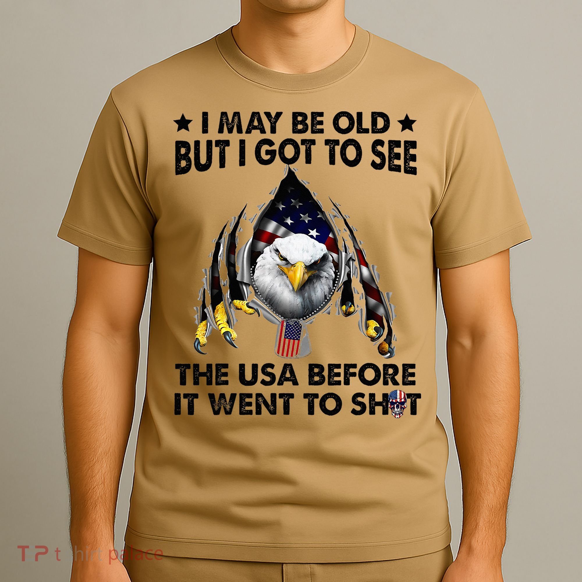 I May Be Old But I Got To See The Usa Before It Went To Shit T-Shirt