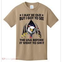 I May Be Old But I Got To See The Usa Before It Went To Shit Kids T-Shirt thumb 0
