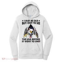 I May Be Old But I Got To See The Usa Before It Went To Shit Women's Hoodie thumb 0