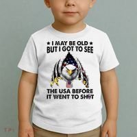 I May Be Old But I Got To See The Usa Before It Went To Shit Toddler T-Shirt thumb 2