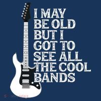 I May Be Old But I Got To See All The Cool Bands Women's Hoodie thumb 2
