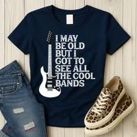 I May Be Old But I Got To See All The Cool Bands Women's T-Shirt thumb 3