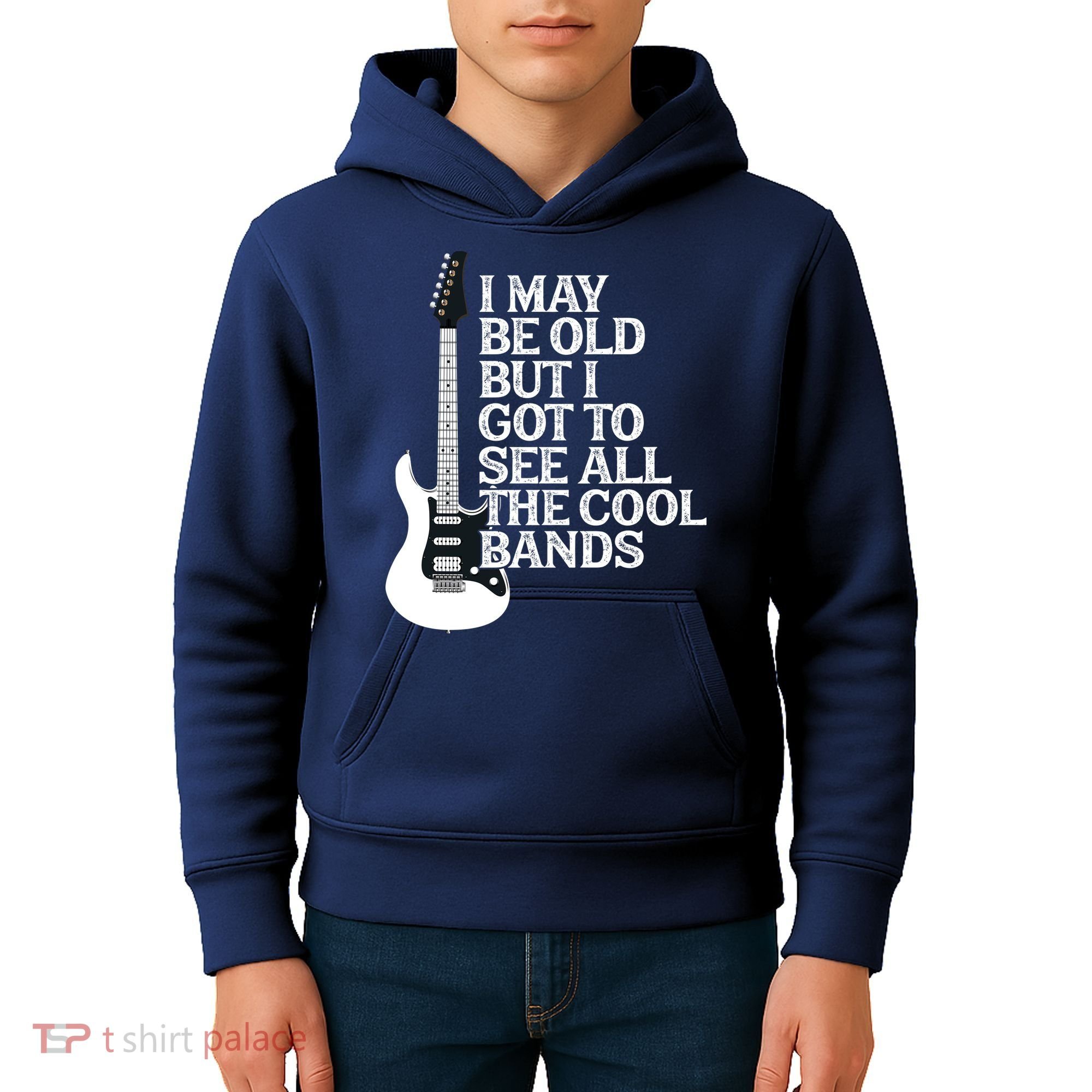 I May Be Old But I Got To See All The Cool Bands Kids Hoodie