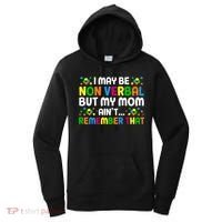 I May Be Non Verbal Nonverbal Autism Awareness Gift Women's Hoodie thumb 0