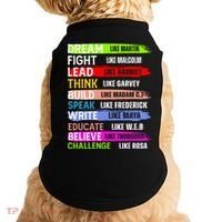 Inspiring Martin Black History Month African American Doggie Tank thumb 0