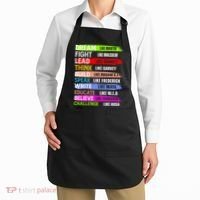 Inspiring Martin Black History Month African American Apron thumb 2