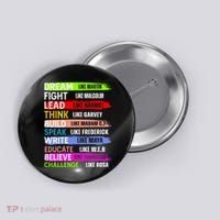 Inspiring Martin Black History Month African American Button thumb 0
