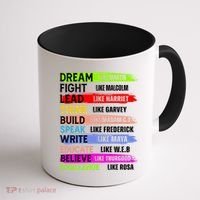 Inspiring Martin Black History Month African American Coffee Mug thumb 1