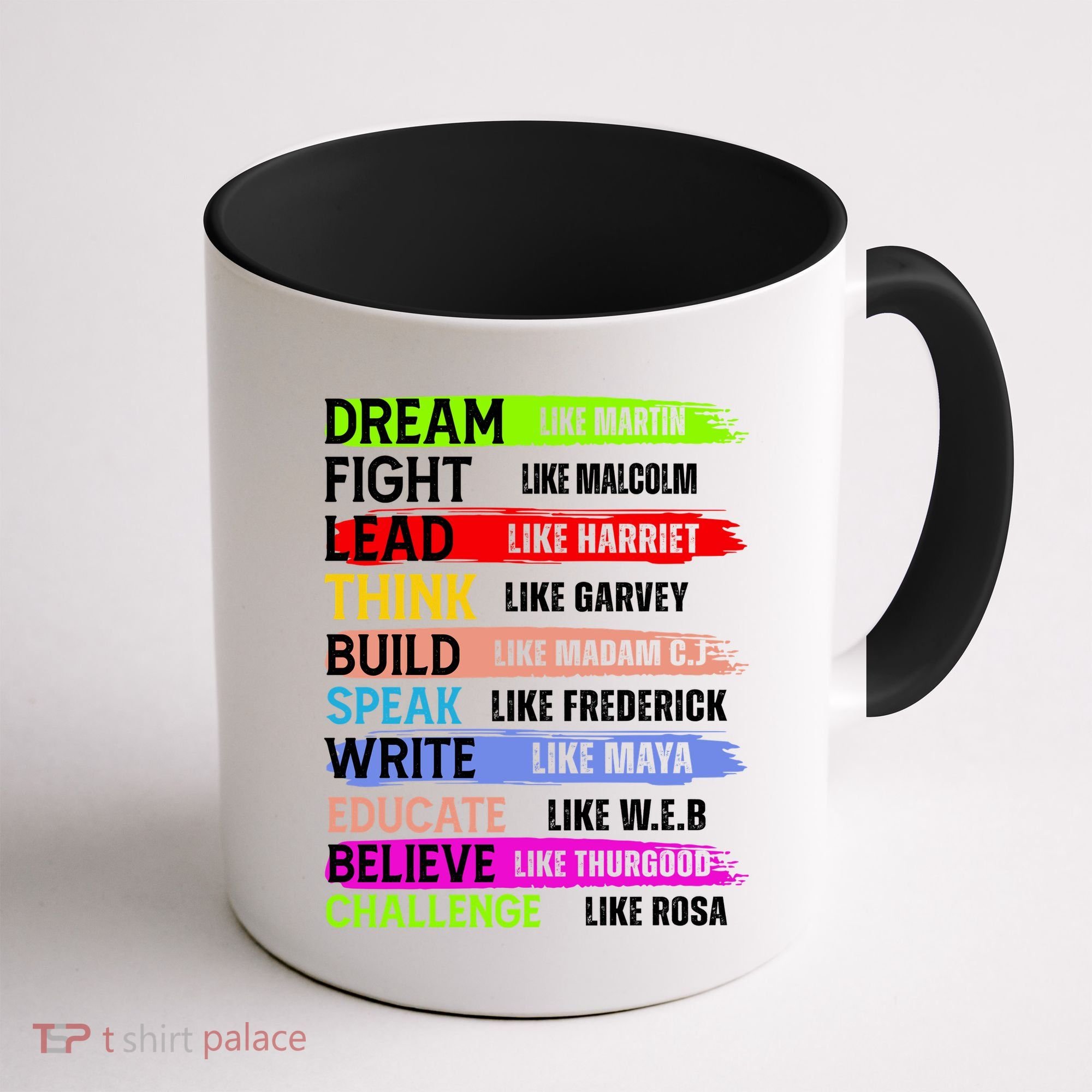 Inspiring Martin Black History Month African American Coffee Mug