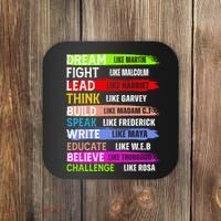 Inspiring Martin Black History Month African American Coaster thumb 0