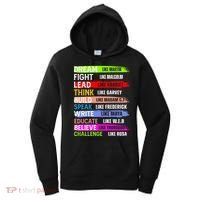 Inspiring Martin Black History Month African American Women's Hoodie thumb 0