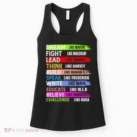 Inspiring Martin Black History Month African American Women's Tank Top thumb 0