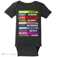 Inspiring Martin Black History Month African American Baby Bodysuit thumb 0