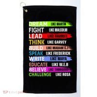 Inspiring Martin Black History Month African American Golf Towel thumb 0