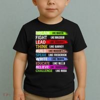 Inspiring Martin Black History Month African American Toddler T-Shirt thumb 2