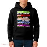 Inspiring Martin Black History Month African American Kids Hoodie thumb 4