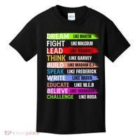 Inspiring Martin Black History Month African American Kids T-Shirt thumb 0