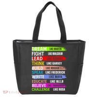 Inspiring Martin Black History Month African American Tote Bag thumb 0
