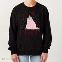 It's My Birthday Cat Women's Sweatshirt thumb 0