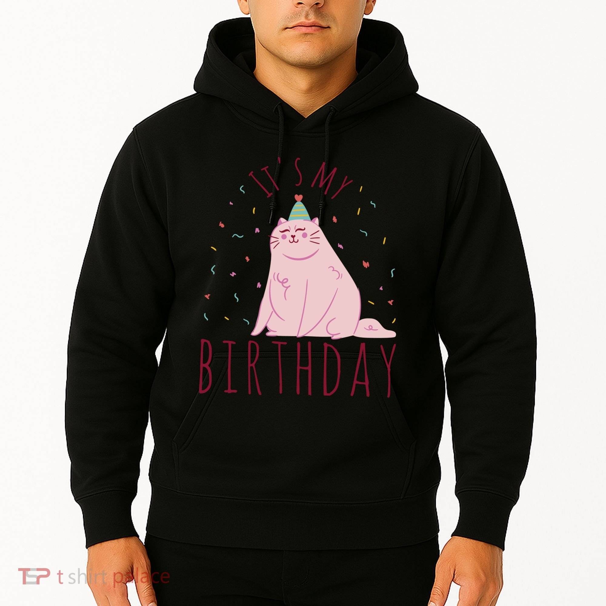 It's My Birthday Cat Hoodie