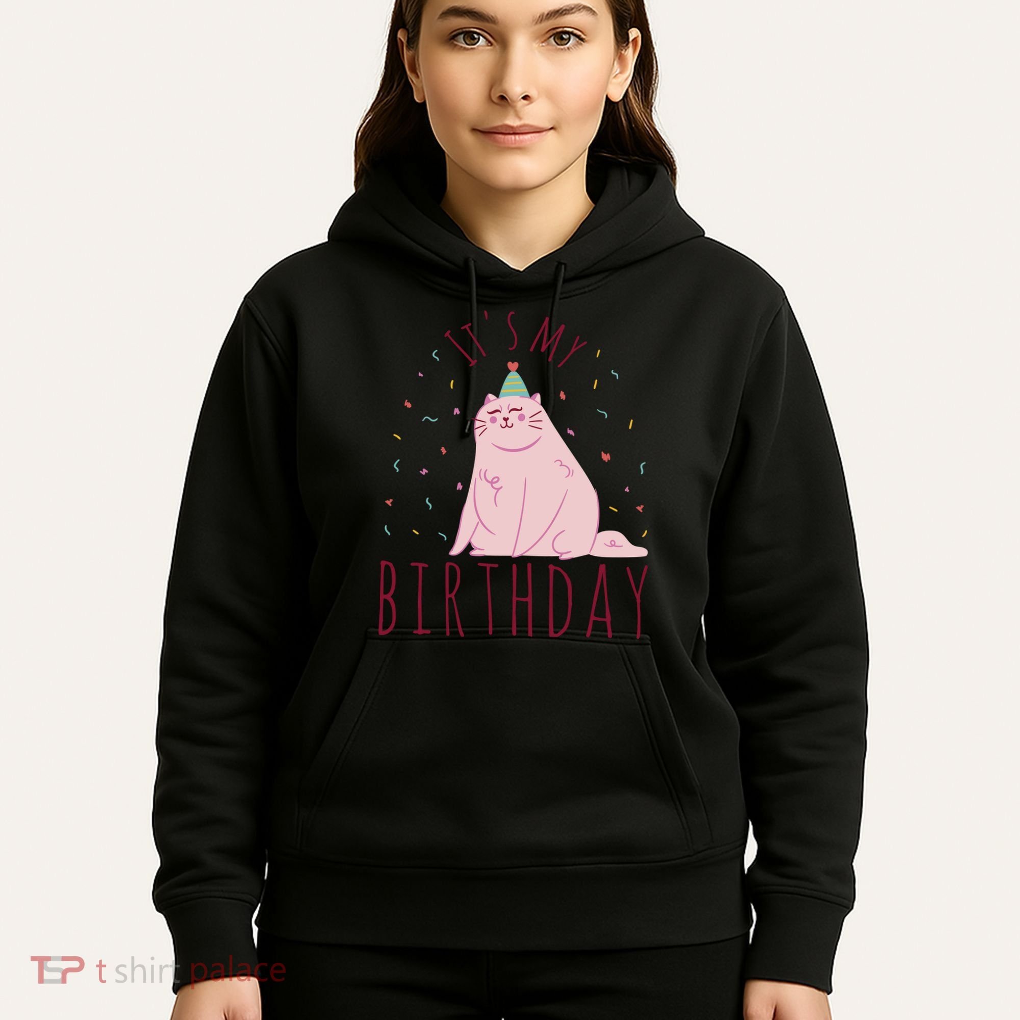 It's My Birthday Cat Hoodie