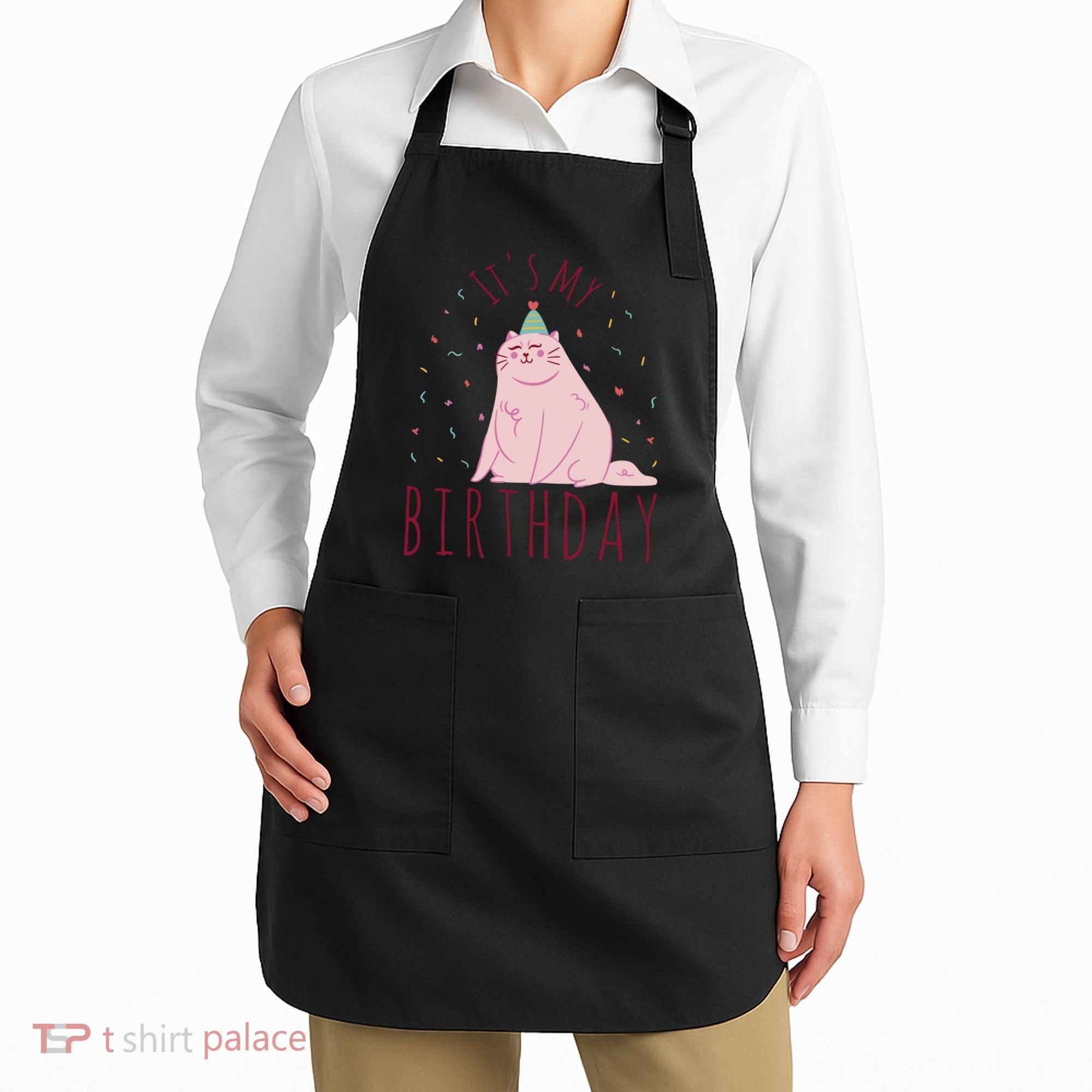It's My Birthday Cat Apron