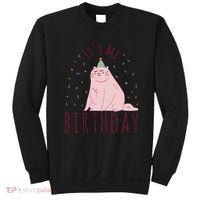 It's My Birthday Cat Sweatshirt thumb 0