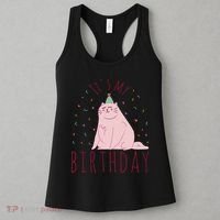 It's My Birthday Cat Women's Tank Top thumb 3