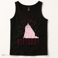 It's My Birthday Cat Tank Top thumb 2