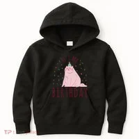 It's My Birthday Cat Kids Hoodie thumb 0