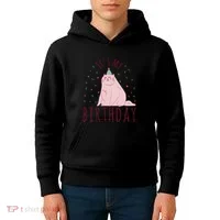 It's My Birthday Cat Kids Hoodie thumb 4