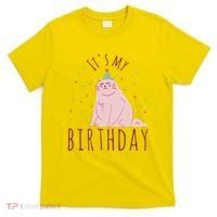 It's My Birthday Cat T-Shirt thumb 0