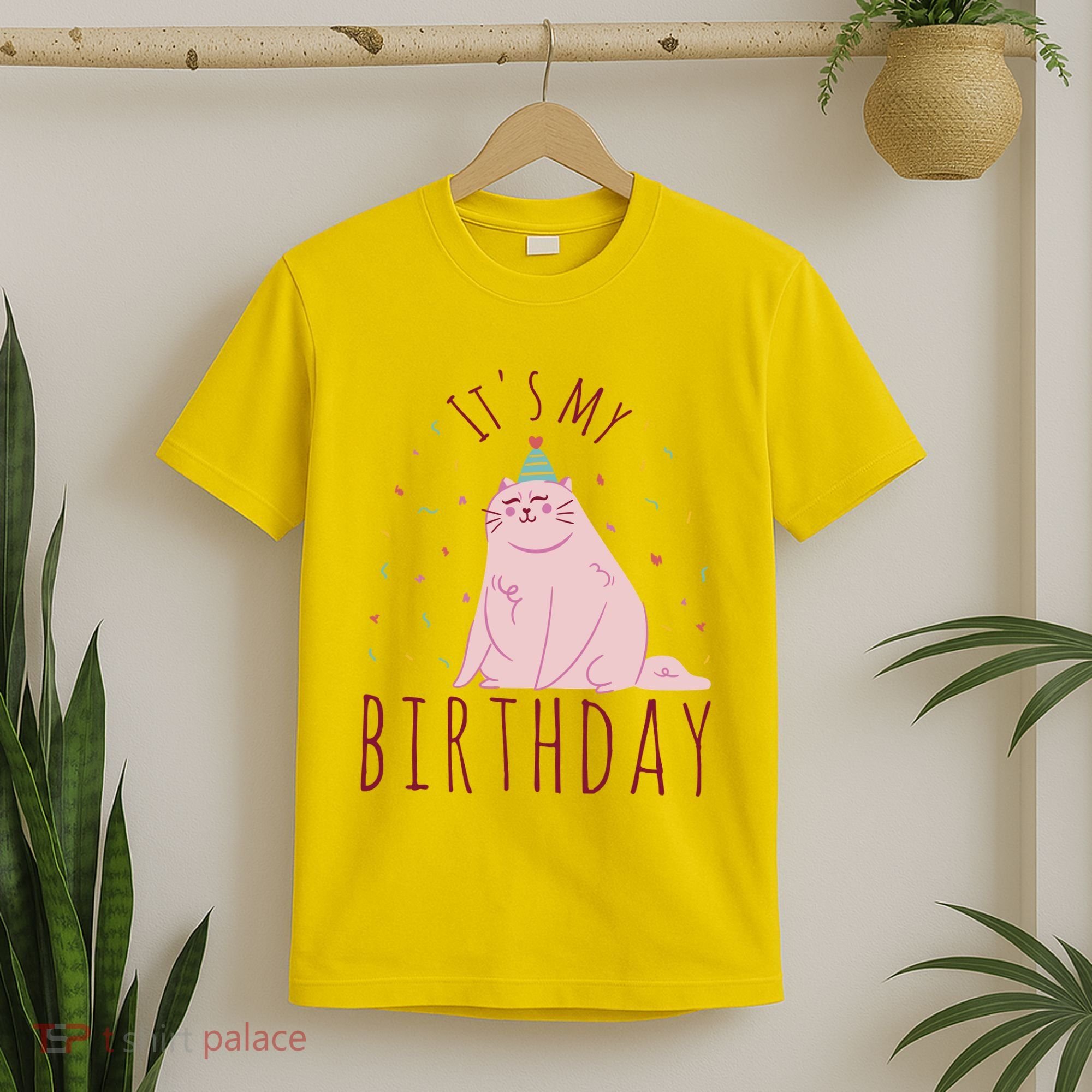 It's My Birthday Cat T-Shirt